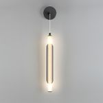 6556/15WL LEDIO LN25 черный/дымчатый/металл/акрил, стекло Бра LED 15W 4000К 220V TRENDY