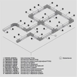 Коннектор угловой внешний Trinity черный, TRA005CL-31B-L. TM Maytoni