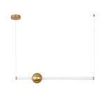 SL1222.203.01 Светильник подвесной ST-Luce Золотистый/Золотистый, Белый LED 1*18W 4000K