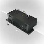 Встраиваемый светильник Metal Modern GU10х2, DL008-2-02-S. TM Maytoni