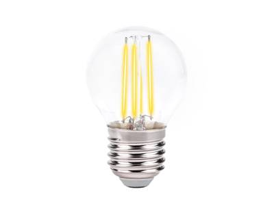 Светодиодная лампа Filament LED G45-F 6W E27 4200K (60W)