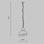 Подвесной светильник Bowl FR5439PL-01B, E27х1. TM Maytoni