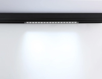 Светильник светодиодный диммируемый для шинопровода Magnetic 220V GL1312 BK черный IP20 15W 3000K-6400K 24° 342*25*42 (Без ПДУ)