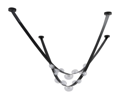 08460-300,19(21) Подвес Дэлви черный L300 Led 21W (3000K)