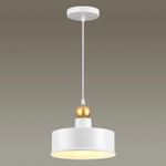 4090/1 PENDANT ODL19 495 белый/золотой Подвес Е27 1*40W BOLLI