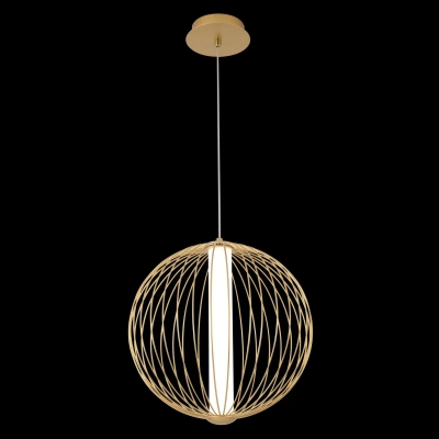 Светильник подвесной Crystal Lux SYNC SP18W LED GOLD 3143/218