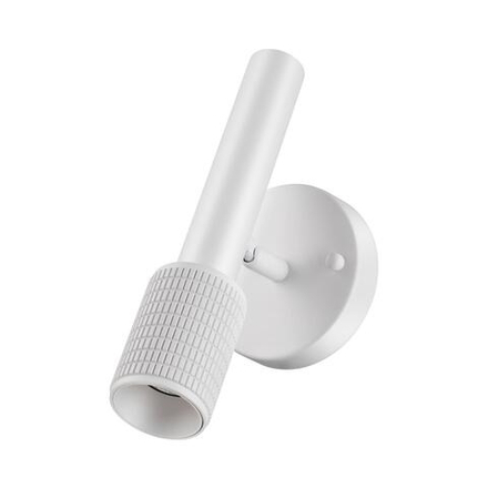 4239/1W HIGHTECH ODL21 321 белый/металл Настенный св-ник выкл на плафоне IP20 LED GU10 max 10W MEHARI