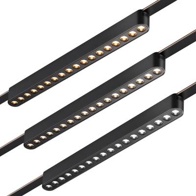 359460 SHINO NT24 000 черный Трековый смарт-светильник для низковольтного шинопровода с двумя режимами работы IP20 LED 18W 24V 3000-6000K EASY