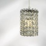 795314 Подвес CRISTALLO 1х40W G9 ХРОМ
