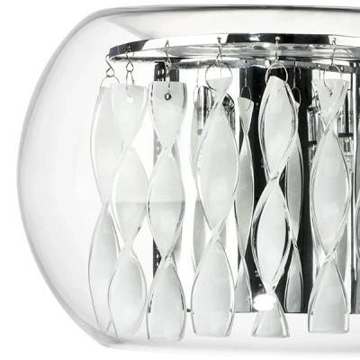 752634 Бра ACQUARIO 3х20W G4 12V ХРОМ БЕЛ стекло Lightstar