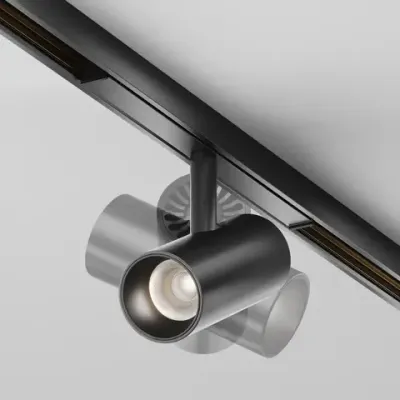 Трековый светильник Фокус / Focus Led Exility X 4000K 5Вт 36°, TR243-5W4K-B. TM Maytoni