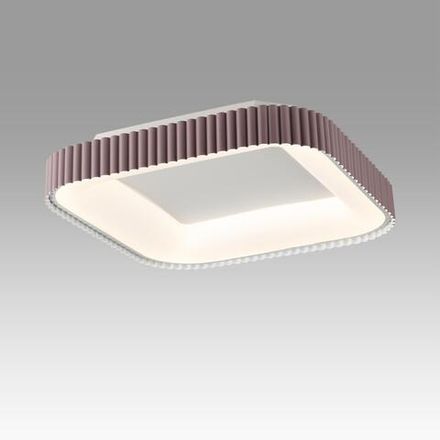 7770/56L AVRA LED SN Светильник металл/белый/мокко LED 56Вт+14Вт 3000-6000K 500х500 IP43 пульт ДУ+подсветка SHARMEL