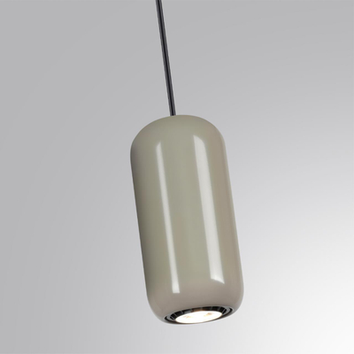 5053/1D PENDANT ODL24 375 черный/серый/металл Подвес GU10 LED 4W OVALI
