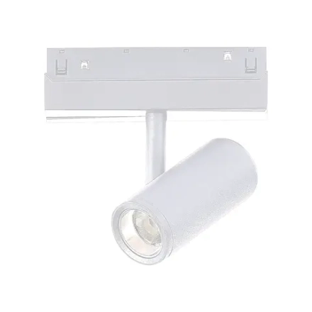 ST808.536.08 Магнитный трековый светильник Белый LED 1*8W 3000K 550Lm Ra>90 36° IP20 D42xH135 48VV