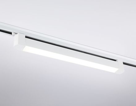 Светильник светодиодный трековый однофазный GL6736 WH белый IP20 30W 4200K 458*35*57