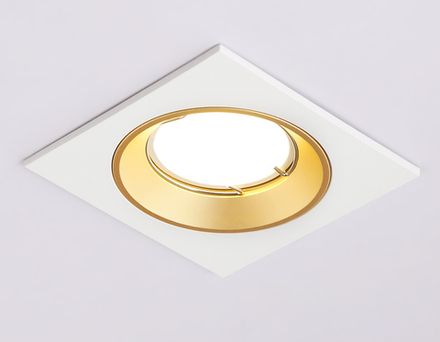 Встраиваемый точечный светильник MR16 A8926 WH/GD белый/золото MR16 GU5.3 92*92*24