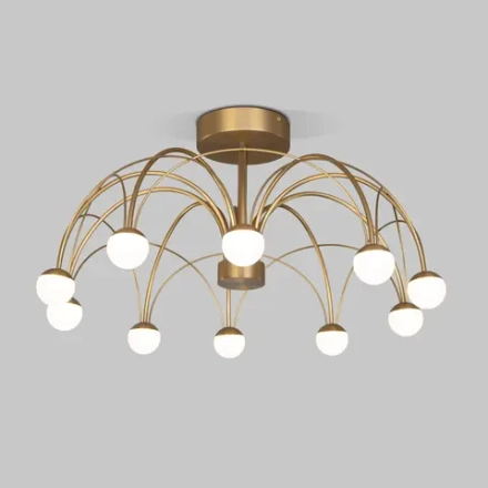 Потолочный светодиодный светильник 90031/10 LED золото, LED