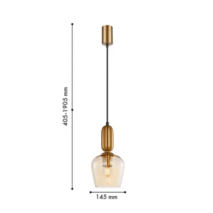Подвес Dubbel 4352-1P, 1*E27*40W. ТМ F-Promo