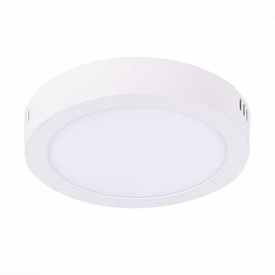 ST112.532.12 Светильник настенно-потолочный Белый LED 1*12W 3000K 715Lm Ra80 120° IP20 D160xH28 90-265V