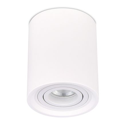 ST156.502.01 Светильник потолочный Белый GU10 1*50W IP20 D100xH120 180-240V Без ламп