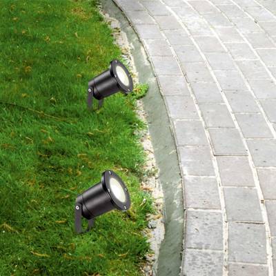 369953 STREET NT14 400 черный Ландшафтный светильник IP67 GU10 9W 220V LANDSCAPE