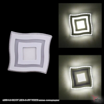 44333-9.0-001XW LED3+3+3W WHITE панель светодиодная Reluce, LED