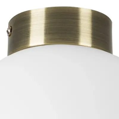 812021 Люстра GLOBO 1х40W E14 antique bronze/white Lightstar