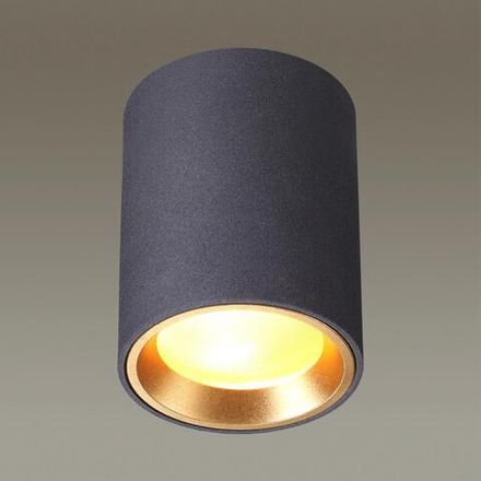 4205/1C HIGHTECH ODL20 393 черный/металл Потолочный светильник GU10 50W IP54 AQUANA