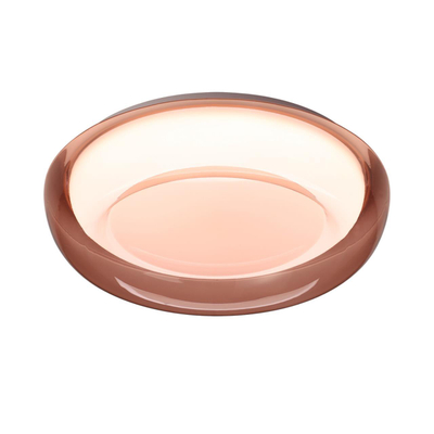7778/DLN COLOR SN 112 Светильник пластик/белый/розовый LED 48Вт 3000/4000/6000К D400 IP43 CCT PORTMAN