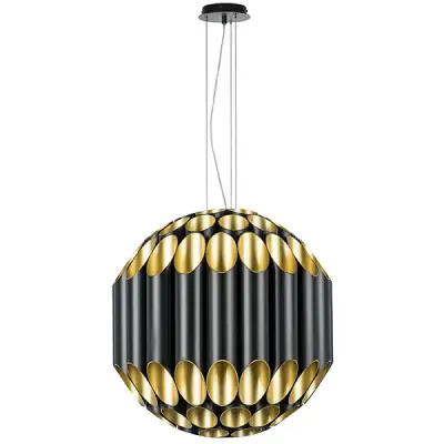 720807 Люстра SIENA 80х40W G9 ЧЕРНЫЙ/ЗОЛОТО Lightstar