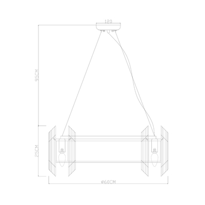 Подвесная люстра Arte Lamp JASTIN A2848SP-8GO, 8хE14