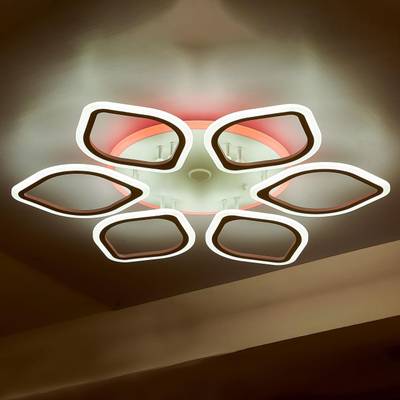 Citilux Ромби Смарт CL236A160E RGB Умная люстра Белая