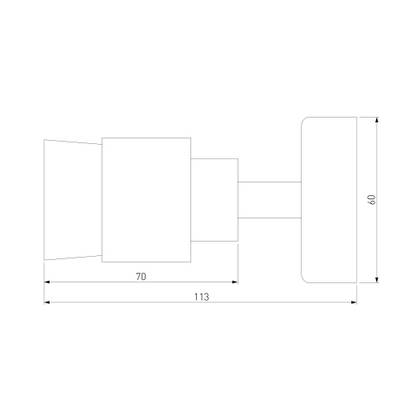 Настенный светодиодный светильник 20125/1 белый, LED