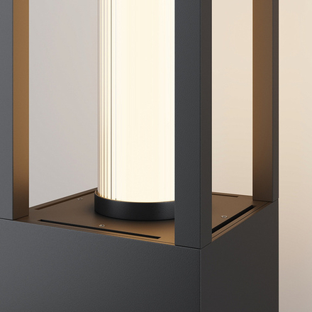Ландшафтный светильник Экспо / Expo 3000К 12Вт IP65, O480FL-L12B3K1. TM Maytoni