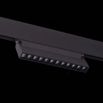 ST364.436.12 Магнитный трековый светильник Черный LED 1*12W 3000K 1 009Lm Ra>80 36° IP20 L219xW22xH108 48V