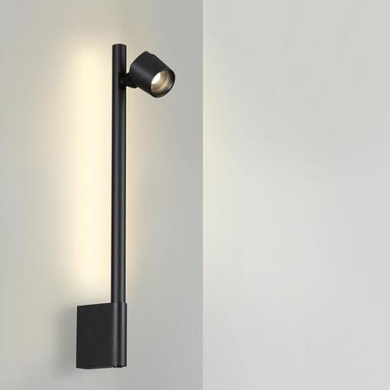 359313 OVER NT24 354 черный Светильник настенный диммируемый (выключатель) IP20 LED 7W+7W 4000K 220-240V FERMO