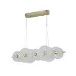 Подвесная люстра Arctium 4605-5P, 10*LED*2W, 1600LM, 3000K. ТМ F-Promo