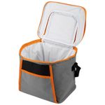 Термосумка PC2207, 12л, р-р: 26x20x24см, цвет: серо-оранжевый