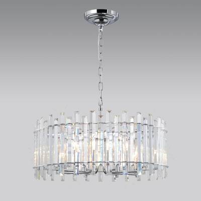 Citilux Ингвар CL334181 Люстра подвесная хрустальная Хром