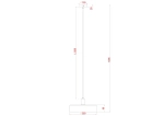 Подвесной светильник Arte Lamp SKAT A7152SP-1BK, 1хE27