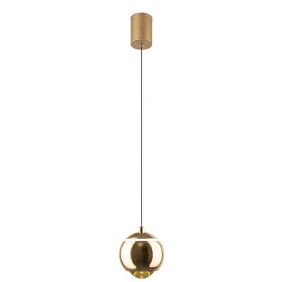 Светильник подвесной Crystal Lux CARO SP LED GOLD 1340/201