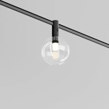 Трековый светильник Пузырь / Bubble 3000К 3Вт 100°, TR205-1-3W3K-B. TM Maytoni