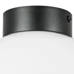 812117 Люстра GLOBO 1х40W E14 matt black/white Lightstar