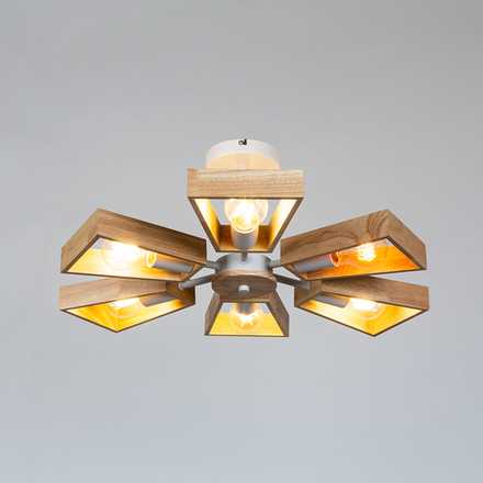Потолочная люстра Arte Lamp BRUSSELS A8030PL-6WH, 6хE27