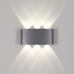 358460 STREET NT20 376 темно-серый  Ландшафтный настенный светильник IP54 LED 4000K 6W 85-265V CALLE