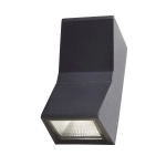 SL088.431.02 Светильник уличный настенный ST-Luce Черный кварцевый LED 2*7W 4000K
