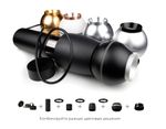 Корпус светильника накладной для насадок D60/70mm c LED подсветкой C1102 SBK черный песок D100*H80mm MR16 GU5.3 LED 3W 4200K