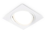 Светильник встраиваемый поворотный точечный TN51915 WH белый GX53 max 12W 115*115*23