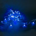 A-019 LED BL гирлянда светодиодная 5м, прозрачный провод
