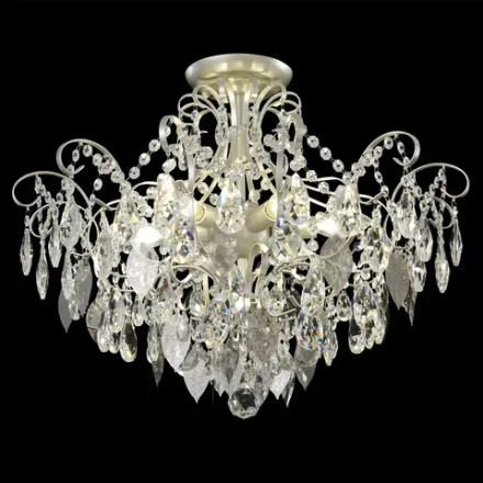 Светильник потолочный Crystal Lux ESMIRALDA PL6 SILVER 0524/106